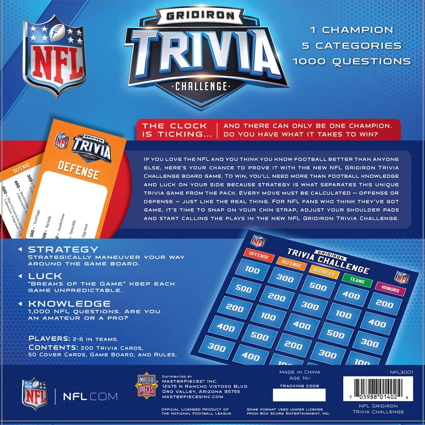 NFL Gridiron Trivia Challenge