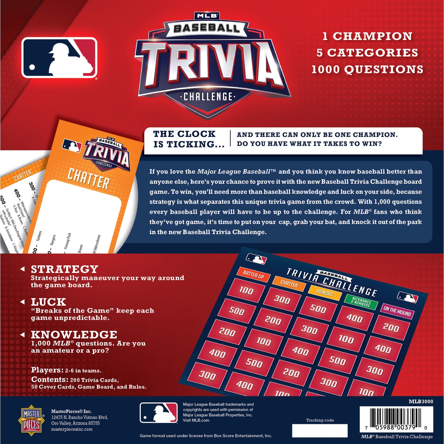 MLB Baseball Trivia Game