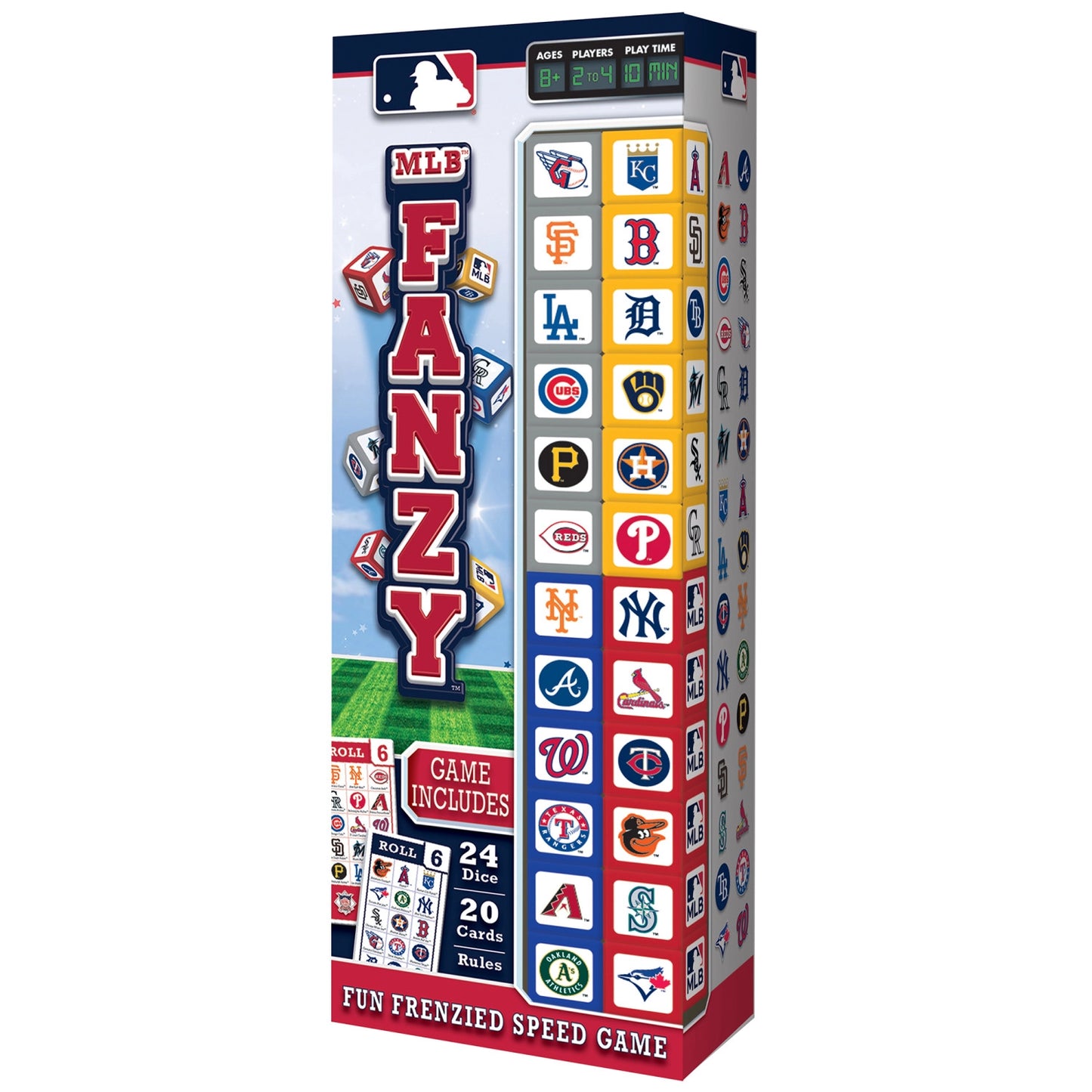 MLB All Teams Fanzy Dice Game