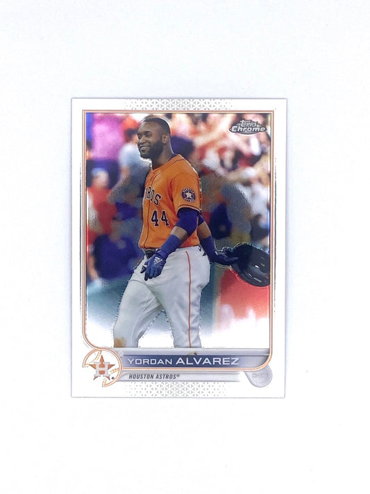 2022 Topps Chrome Yordan Alvarez