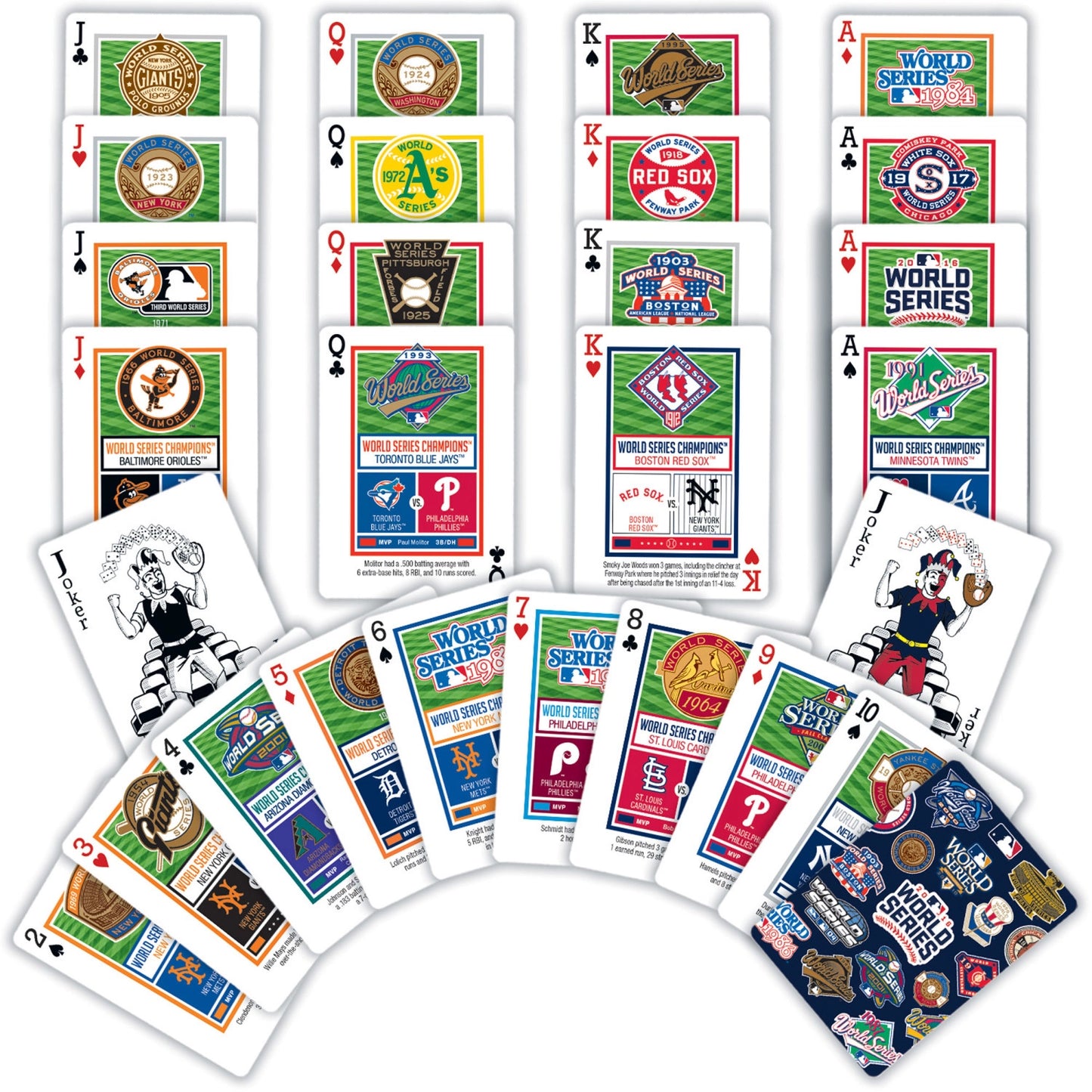 MLB World Series Playing Cards Baseball